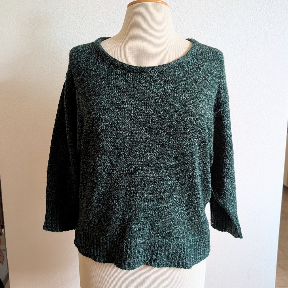 Urban Outfitters Deep Teal Crew Neck Sweater Medium